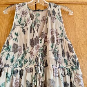 Black Tape XL Floral Midi Dress